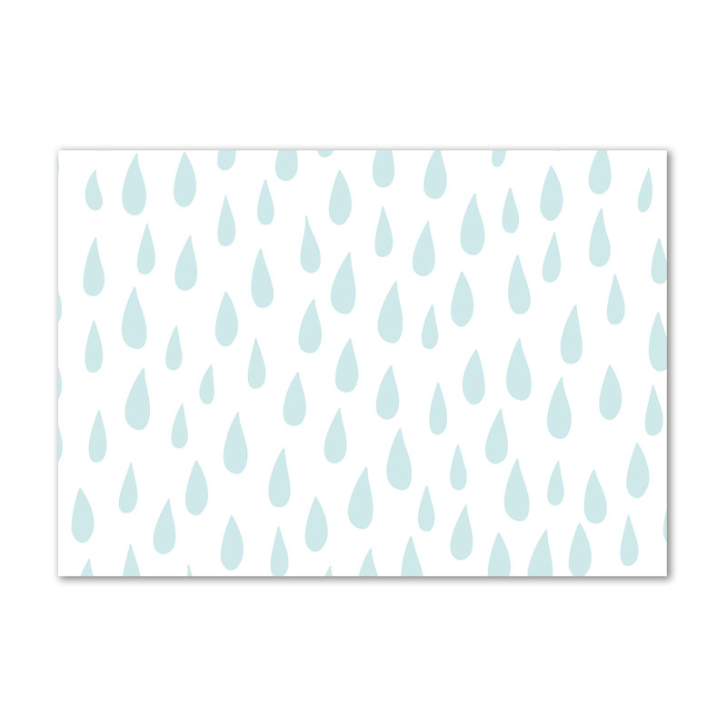 Droplets - Wrapped Canvas Print