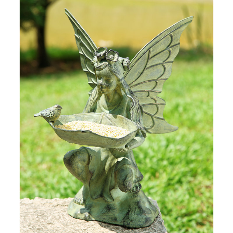 Fairy Decorative Tray Bird Feeder