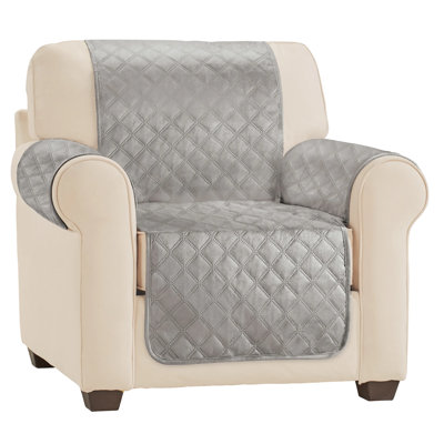 Housse de meuble matelassée imperméable en velours doux