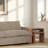 Unadilla Rectangular Reclaimed Teak Waterfall Nesting Side Tables