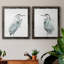Blue Heron I - ensemble de 2 reproductions d'art sur toile encadrées-595298012-595298005