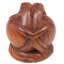 Figurine en bois Linge singes