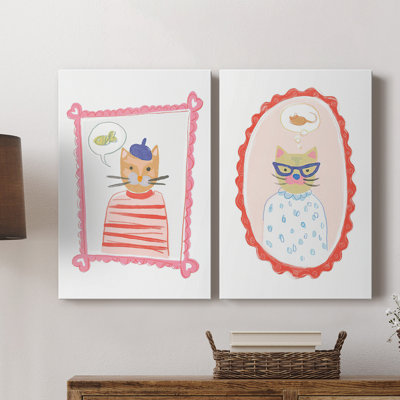 CameoCharactersI-Premium Gallery Wrapped Canvas -Ready to Hang