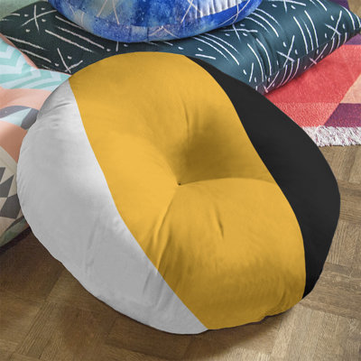 Striped Reversible Throw Pillow
