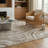 Rug Branch Nagisa 5' x 8' (5'3" x 7'7") Beige/Brown Abstract Indoor Area Rug, Modern, Medium Pile, Stain-Resistant Carpet - Living Room, Bedroom, Dining Room, and Kitchen-998771649