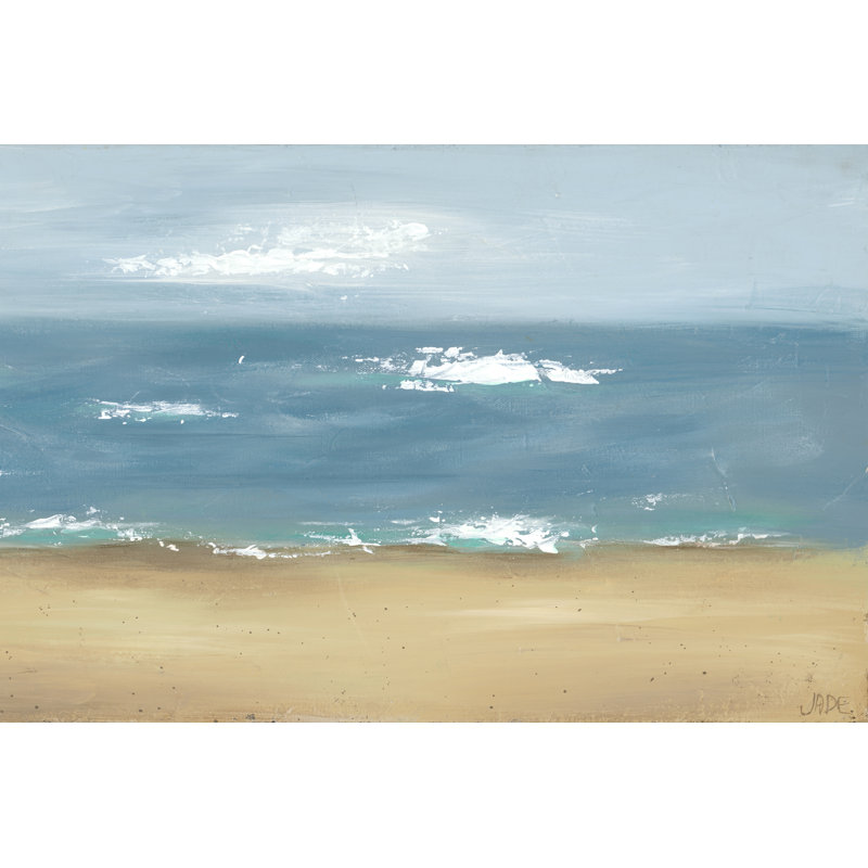 By The Beach II - Painting, Wrapped Canvas, 51 cm H x 76 cm W  