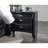 LUCILLE BLACK NIGHTSTAND