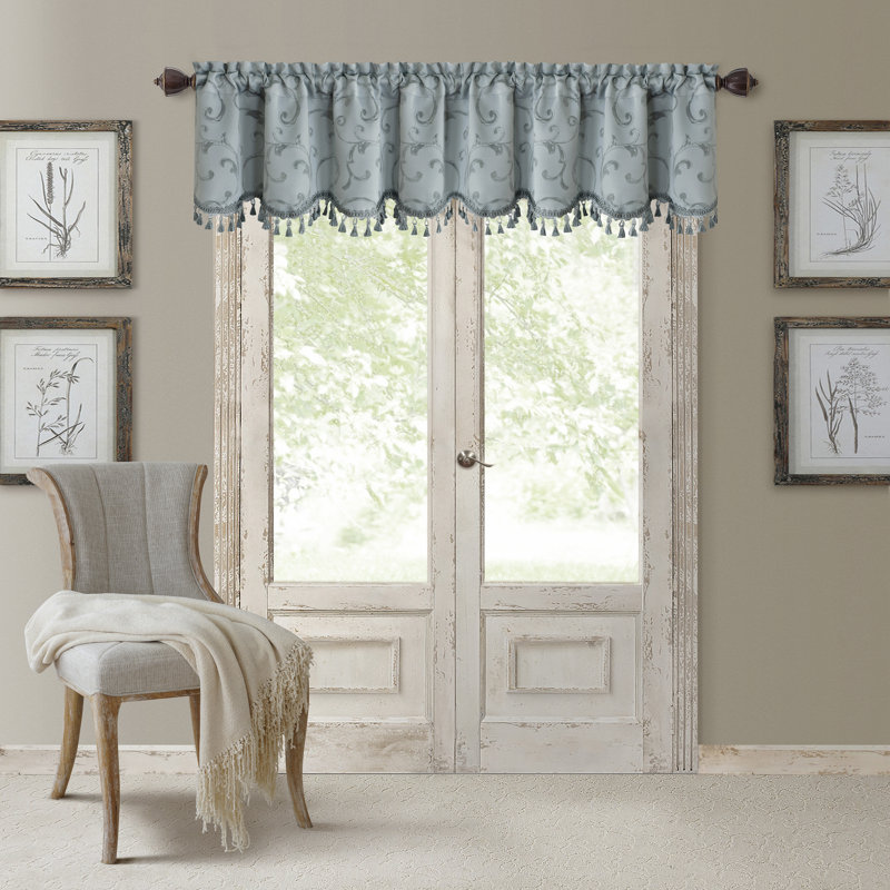Rakowski Window Valance, Blue