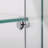 Tempered Glass Display Storage Cabinet - Wine/File Cabinet With Bluetooth LED Strip Light