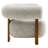 Jace Boucle Accent Chair In River Rock