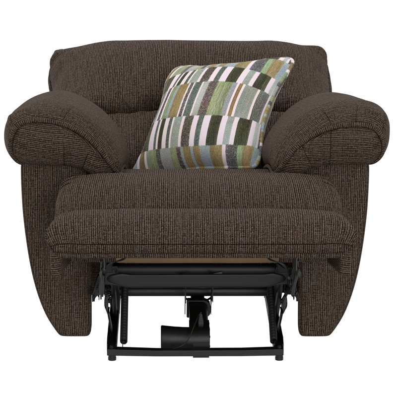 Fauteuil inclinable électrique Harton, Brun