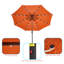 Parasol de marché éclairé 108,00 po Donyu-609550038