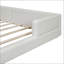 Grand lit plateforme tapissier avec 2 lampes de lecture-2103265617