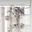 Rideau de douche en coton Floral