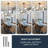 Jericah 10 - Light Sputnik Modern Linear Chandelier