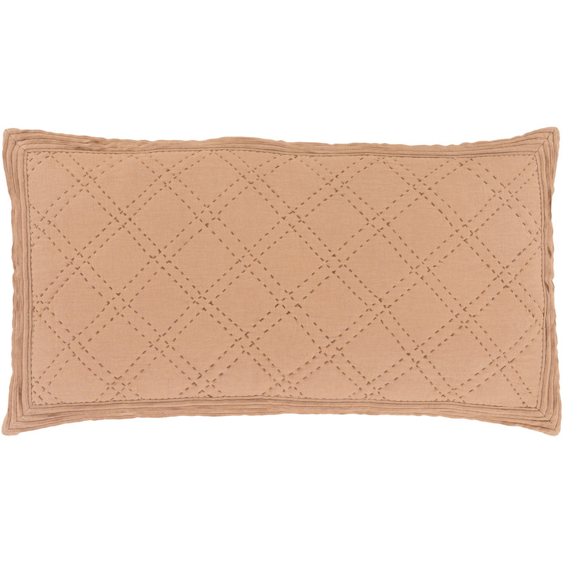 Kojo 100% Linen Quilt, Full/Queen, Cream/Charcoal