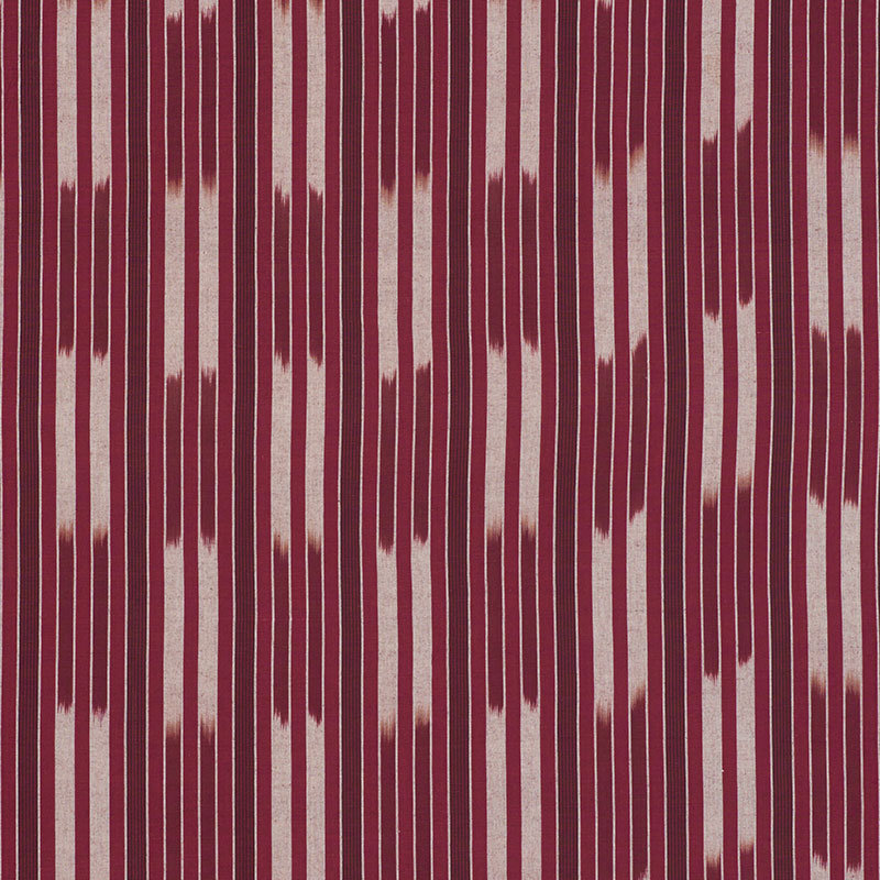 Cusco Ikat Fabric, Maroon
