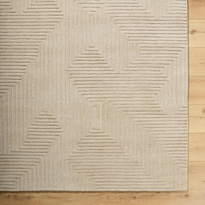 Polk Hand-Tufted Geometric Rug