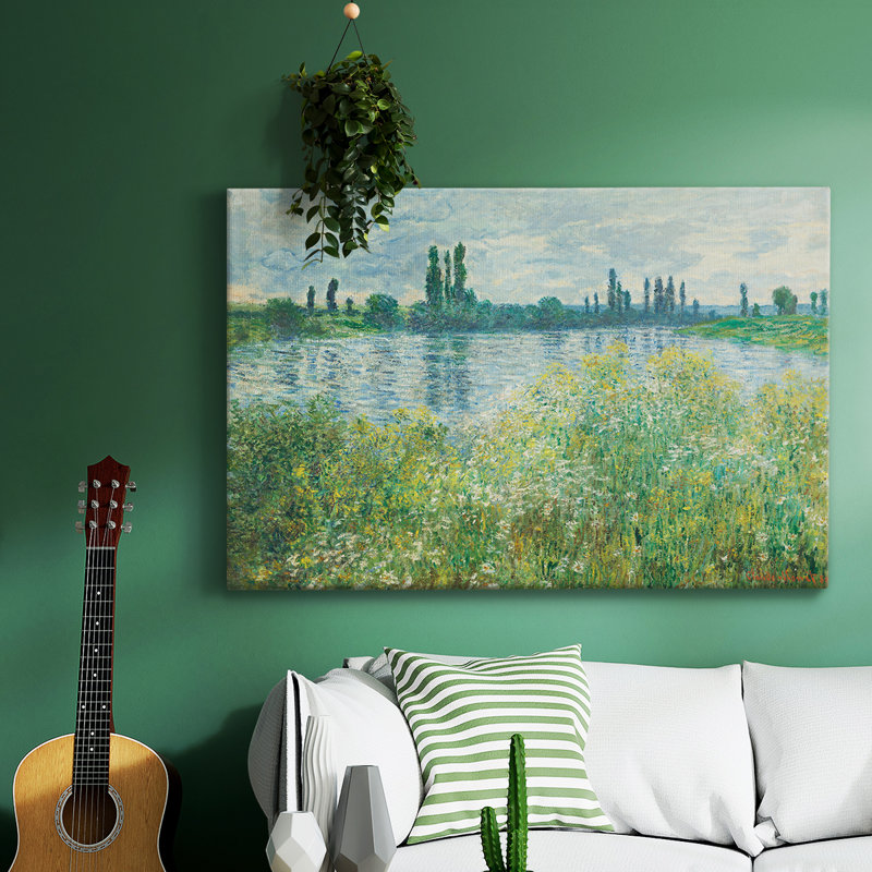 Paysage rétro - Lxxxvii, H 9 po x l 13 po x P 1,5 po, Toile tendue