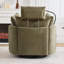 Fauteuil inclinable manuel pivotant avec dossier réglable, repose-pieds et repose-tête, fauteuil inclinable de 37 po de large avec support pour téléphone et poches latérales pour le salon ou la chambre à coucher-805375415
