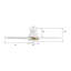 Ventilateur de plafond 48 po avec télécommande et éclairage intelligent 48 po-872548626-932210065