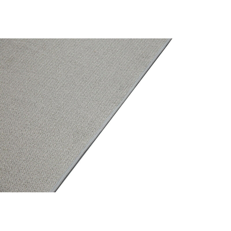 Giancarlos Iconic Gray Area Rug, Square 2'