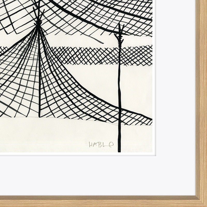 Susan Hable Nets by Susan Hable - Single Picture Frame Giclee Print