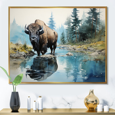 " Bison Bison Reflections II "