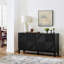 Buffet 60,5 "avec 4 portes et tablettes réglables-1923239458
