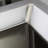 Studio 26'' L Single Bowl Stainless Steel Kitchen Sink