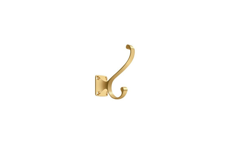 Wall Hook, PVD Polished Brass