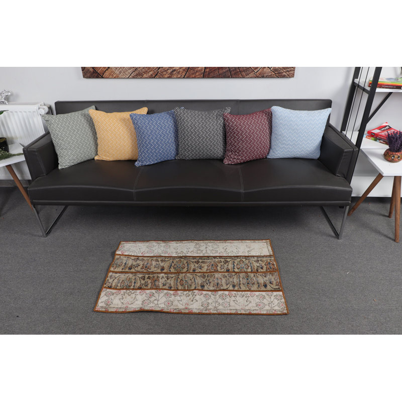 Tapis rétro rétro Oushak