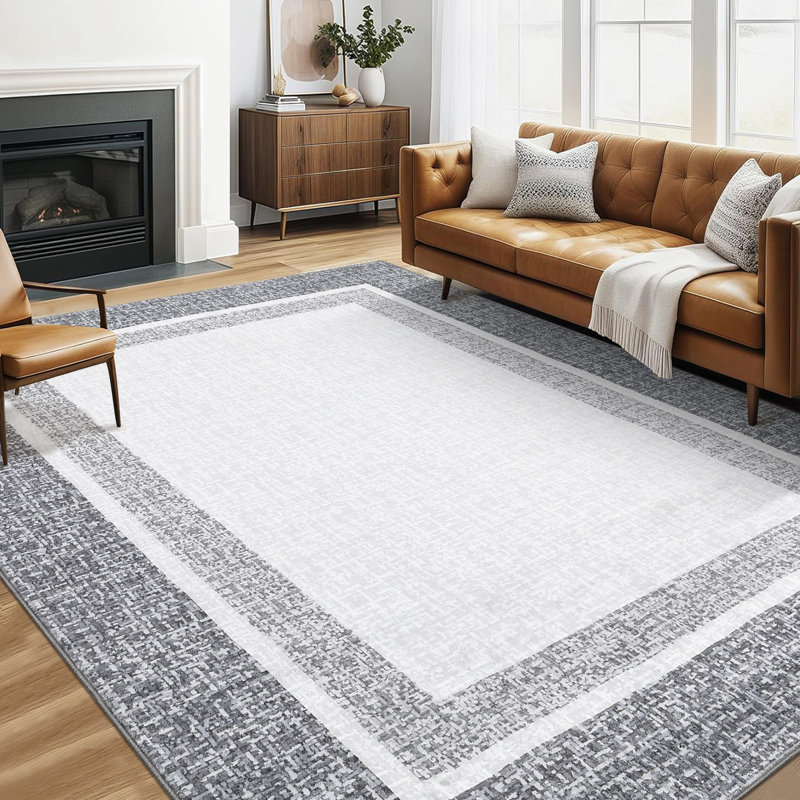 Tapis lavable à la machine Randolph, Rectangle 10 pi x 13 pi