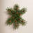 Pre-Lit Snowflake Wreath with Pinecones