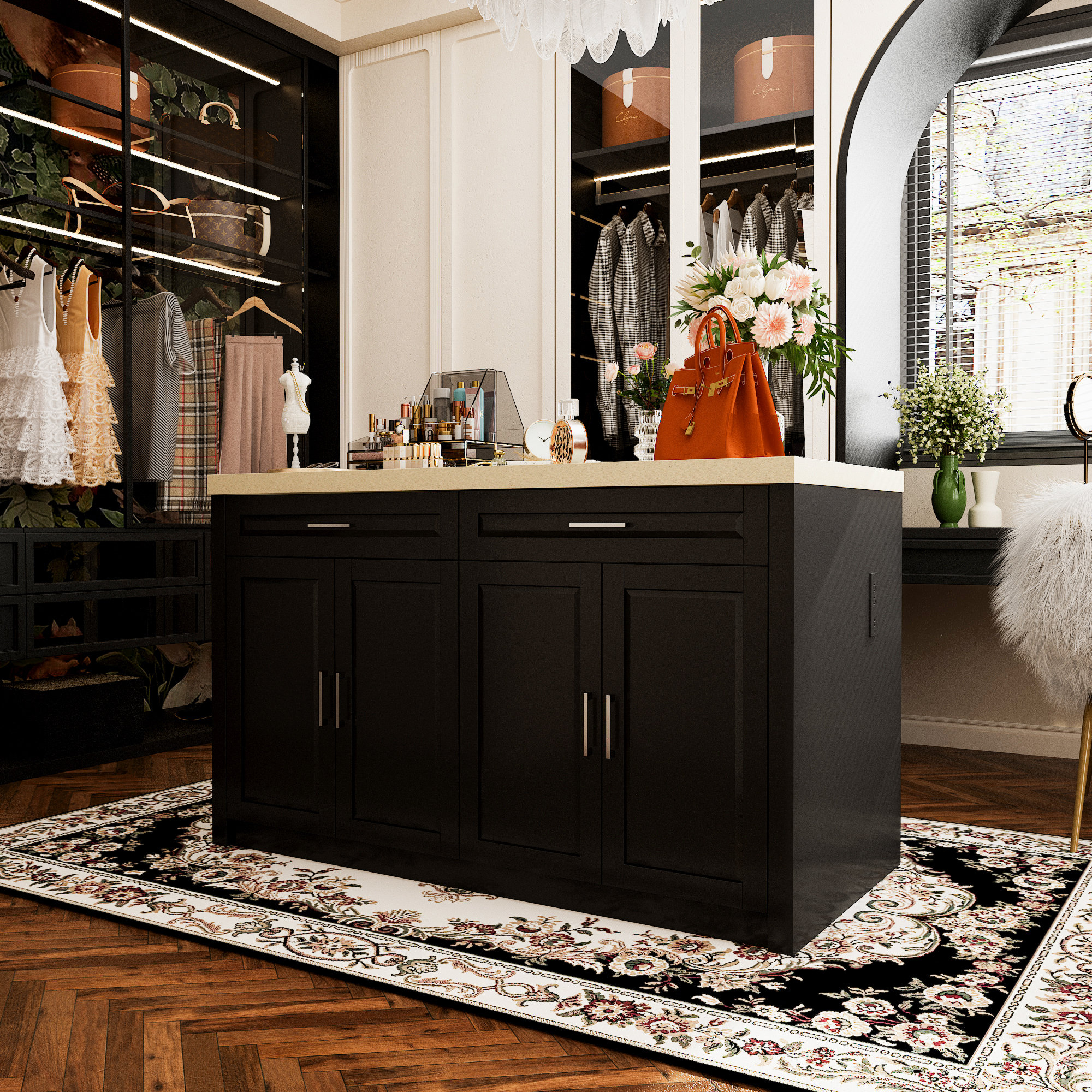 A closer look at Luxury Textured Apartment Power Outlets