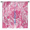 Rideaux de fenêtre à motif floral rose transparent et obscurcissant - 2 panneaux