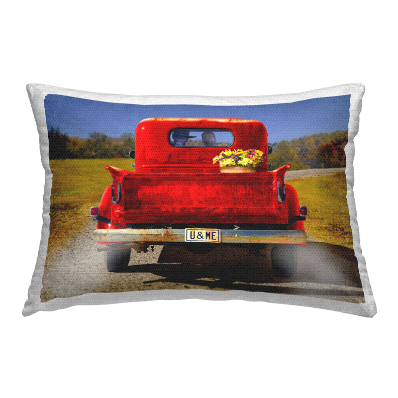 Coussin Cowboy in Red Truck