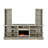 65 inch Fireplace TV Stand, for TVs up to 75 inches, Sandstone Finish