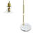 Arch floor lamp with marble base