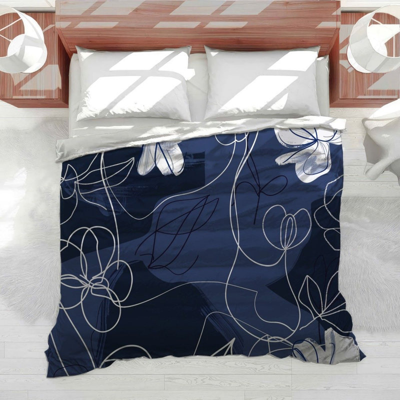 Édredon Botanical Bedding, Édredon simple