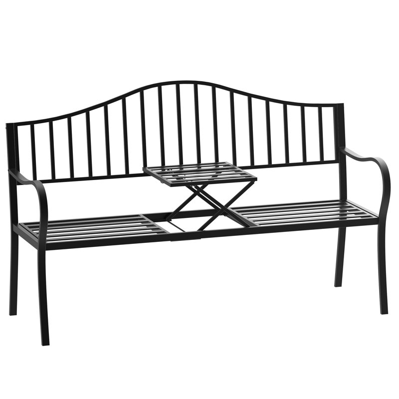 Metal Outdoor Bench