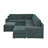 Aindriu 151.5" Wide Reversible Modular Large Sectional-358154156