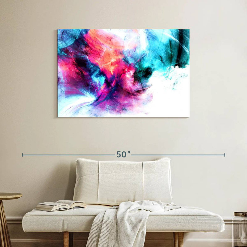 Avery Abstract Surreal Clouds, 26" H x 39" W