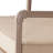 Swivel Upholstered Counter Stool with Metal Frame-741420257