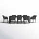 Georgiana 86.5'' Rectangular 8 - Person Outdoor Dining Set with Cushions