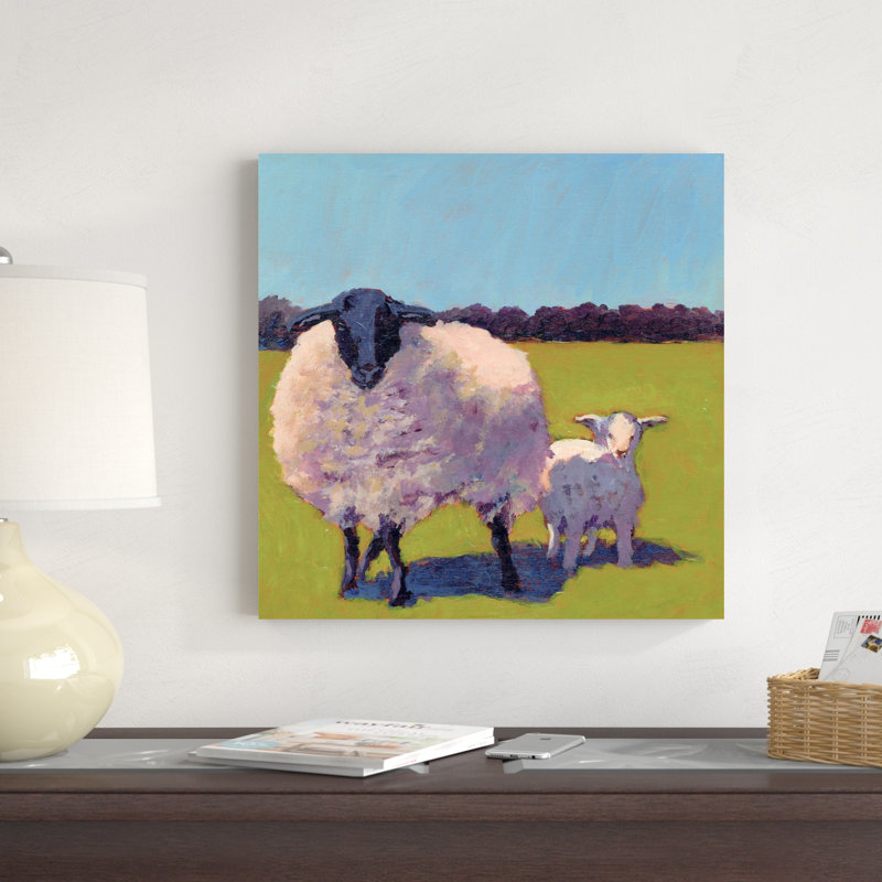 Sheep Pals III, H 20 po x l 20 po x P 1,25 po