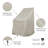 Emjay Waterproof Outdoor Patio Chair Cover-92191437
