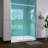 48 X 32 In. Single Threshold Acrylic Shower Base With Center Hidden Square Drain In White