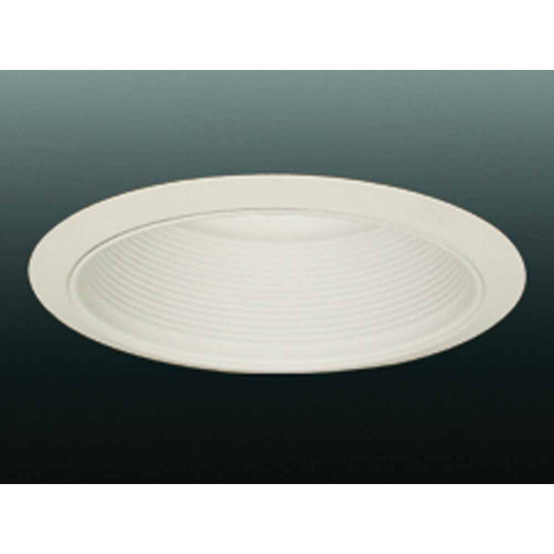 Baffle 8" Recessed Trim, White