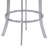 Kellum Swivel Counter and Bar Height Barstool with Arms in Faux Leather Upholstery and Metal Legs-90763181-90850234-100511647